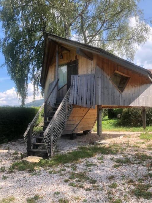 Nuit Insolite - La Cabane Du Haut-Doubs Les Gras Екстериор снимка